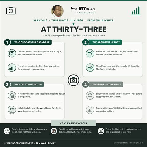 Quadrant brief for session 6: Thirty-Three, And In The Room