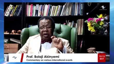 Photo of In a glowing tribute to Chadwick Boseman, Prof. Bolaji Akinyemi says, ” We are Africans and prepared to be called Africans. Africa forever!”