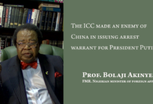 Photo of The ICC made an enemy of China in issuing an arrest warrant for President Putin – Prof. Bolaji Akinyemi